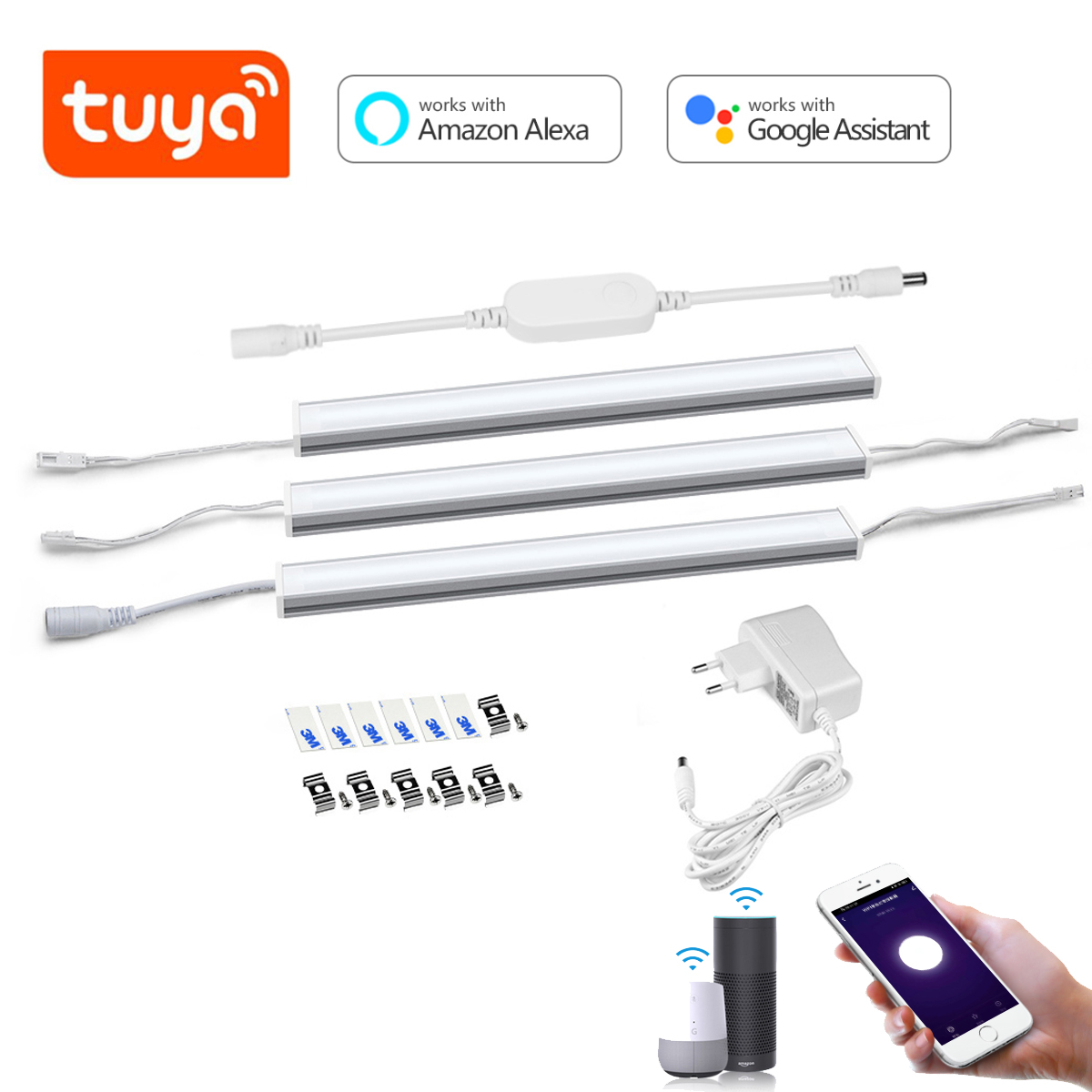 Home Cooking Set - Kit Lampu LED Aluminium Smart Tuya