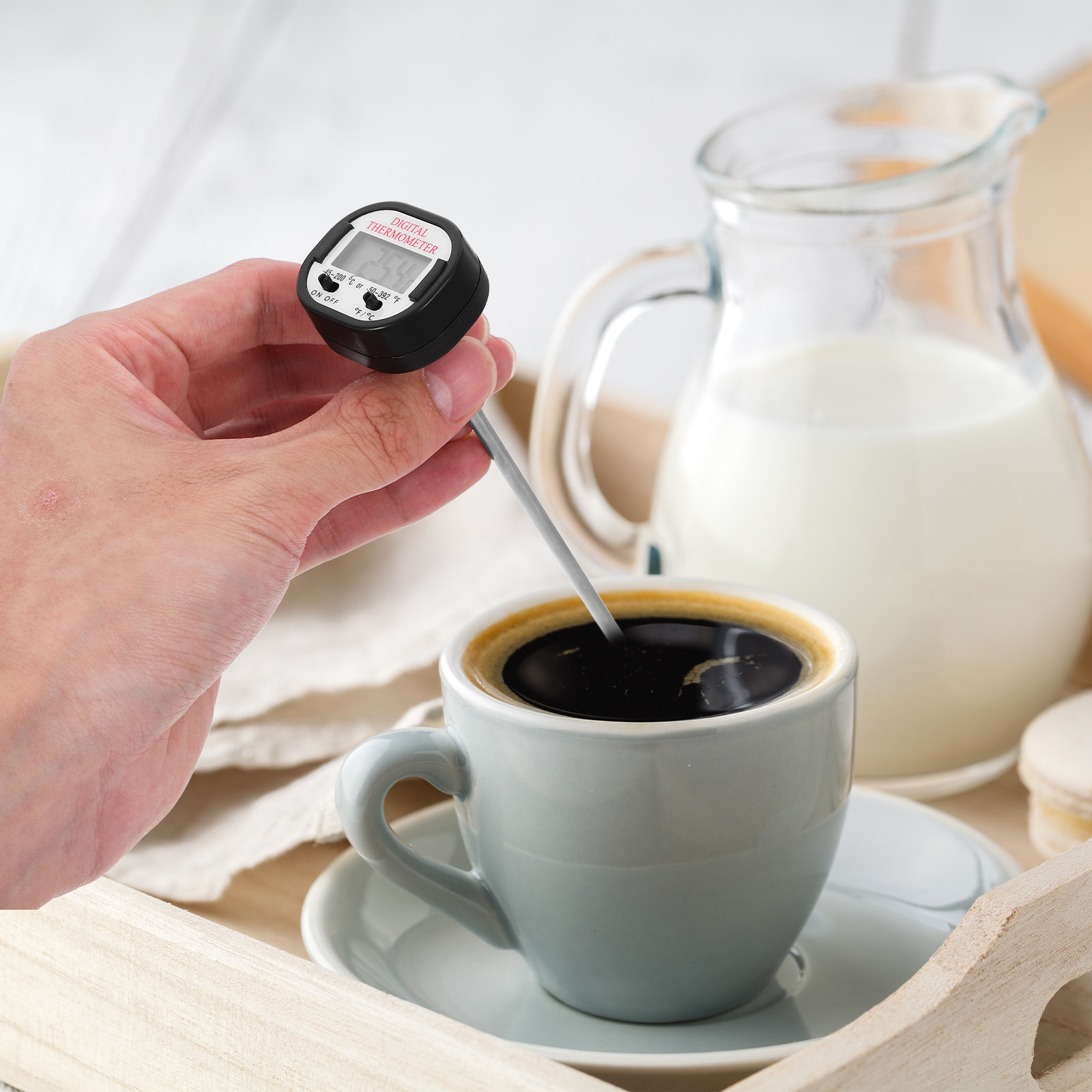 Home Cooking In - Termometer Makanan Elektronik untuk Dapur, Memanggang,