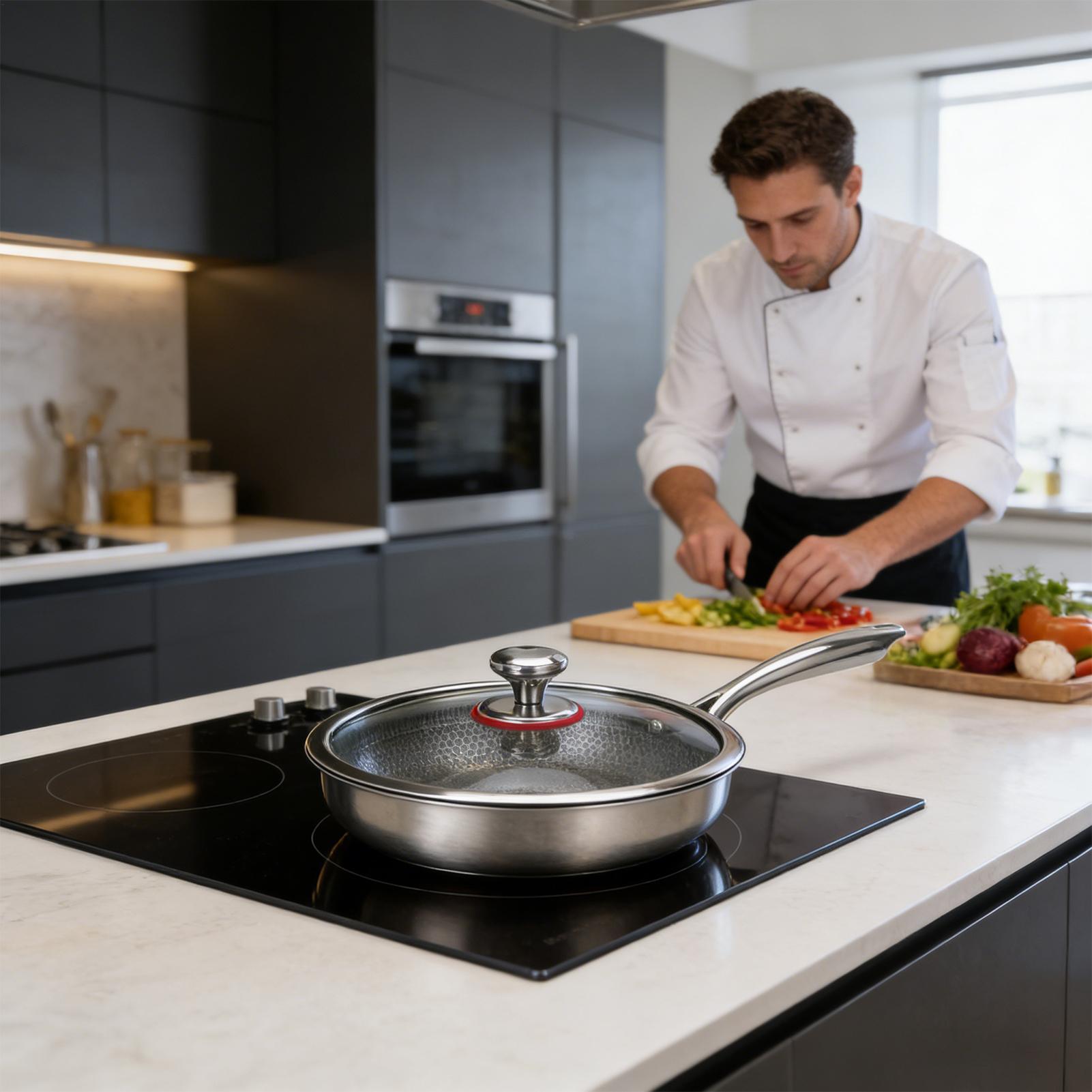 Wajan Masak Titanium Anti Leng - Home Cooking Meal ulasan dan harga
