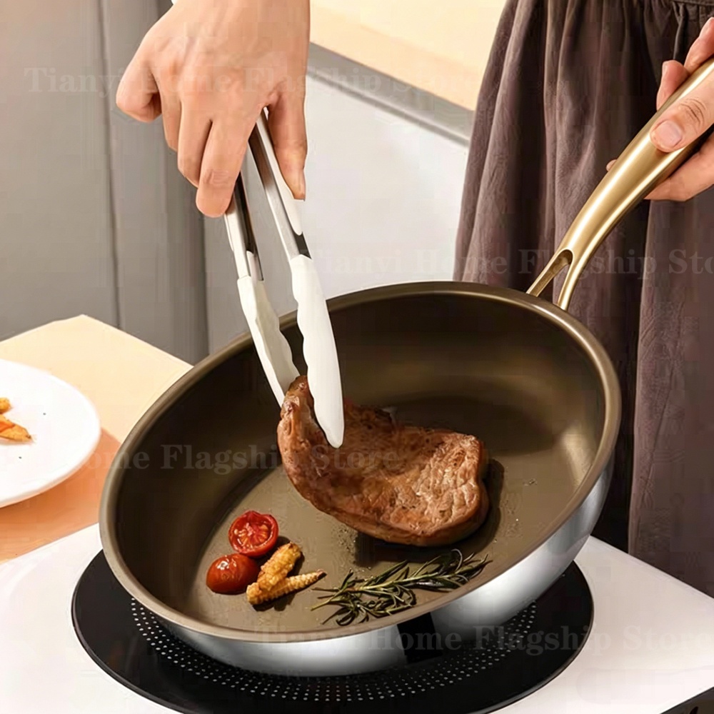Wajan Penggorengan Titanium St - Home Cooking Steak ulasan dan harga