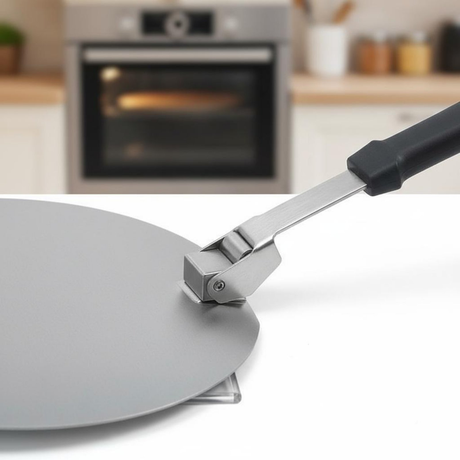 Alat Dapur Spatula Pizza Bulat - Home Cooking Utensils ulasan dan harga