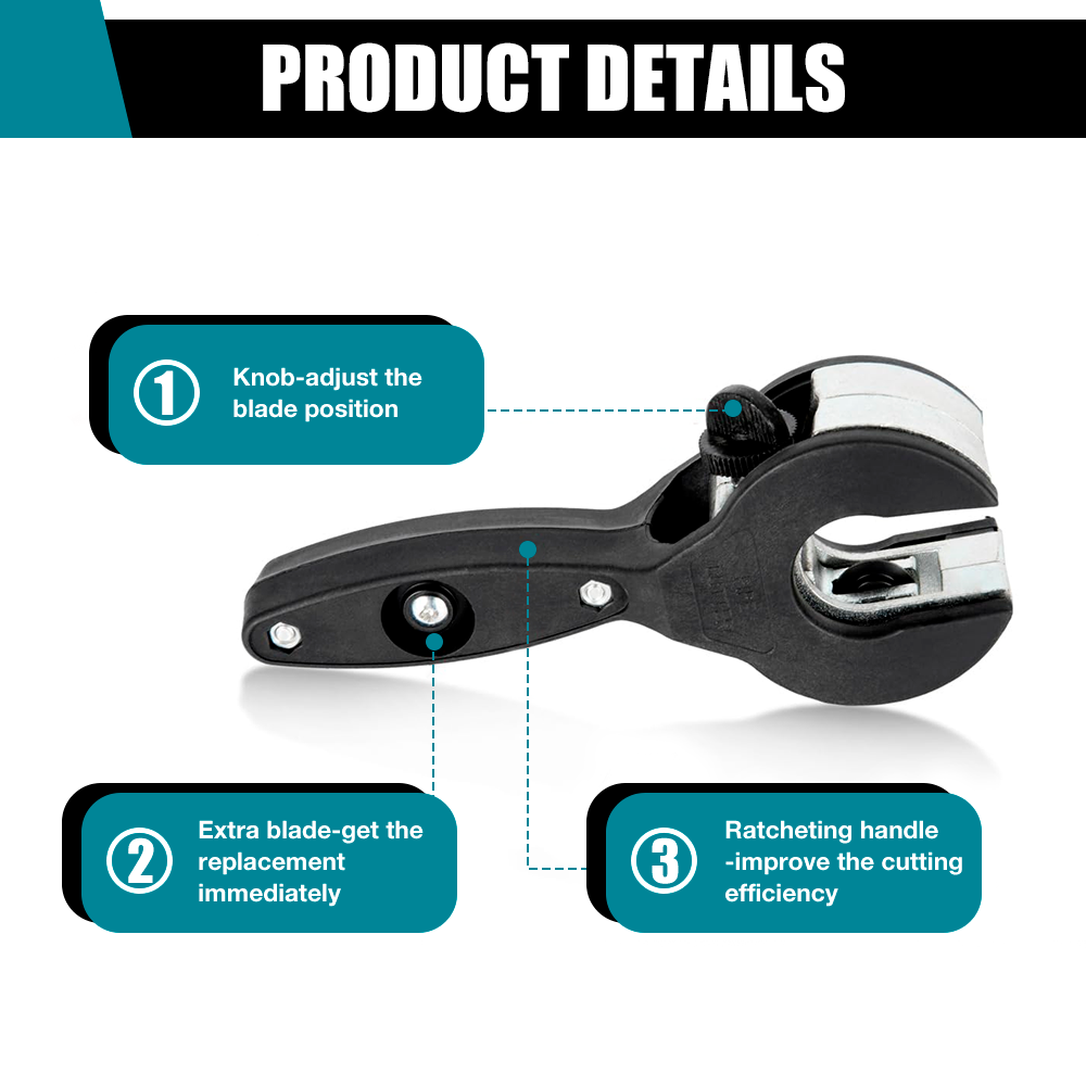 Pemotong pipa ratchet 6-29mm,  - Home Cooking Machine ulasan dan harga