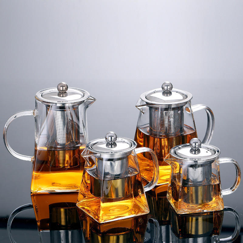 Teko Kaca dengan Infuser Set T - Home Cooking Set ulasan dan harga