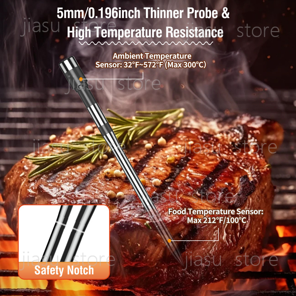 Termometer BBQ Bluetooth 2026  - Home Cooking App ulasan dan harga