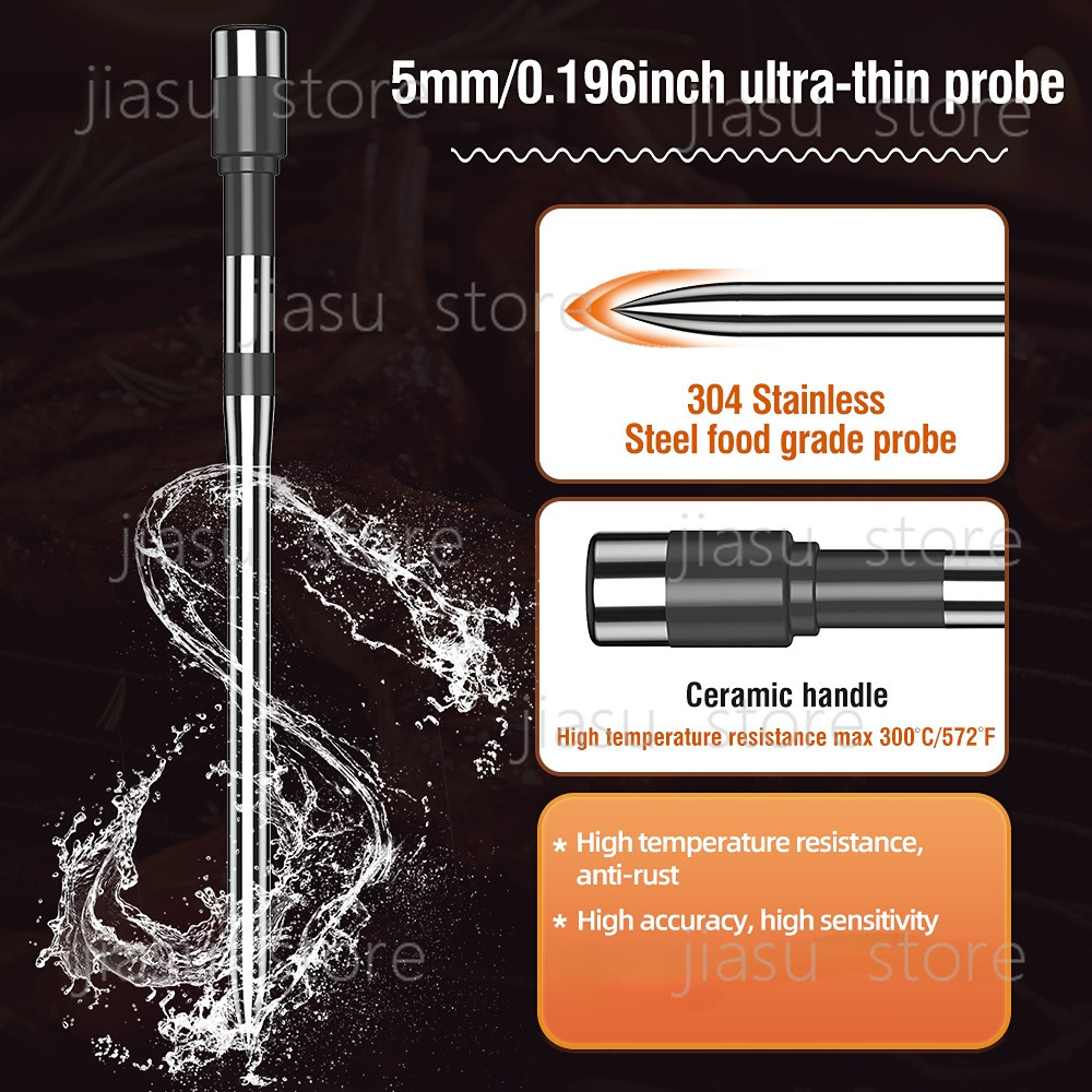 Termometer BBQ Bluetooth 2026  - Home Cooking App ulasan dan harga