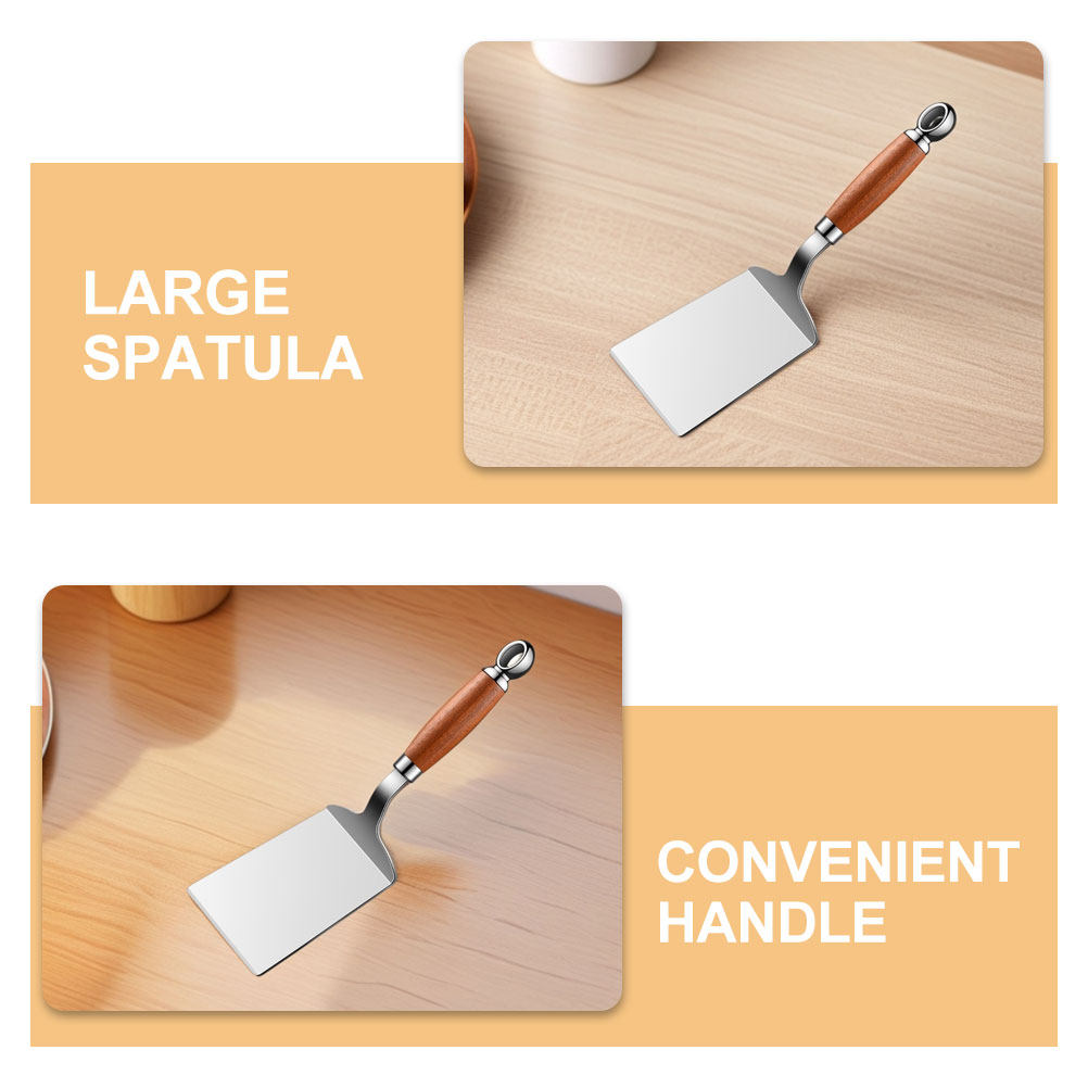 Spatula Masak Stainless Steel  - Home Cooking Steak ulasan dan harga