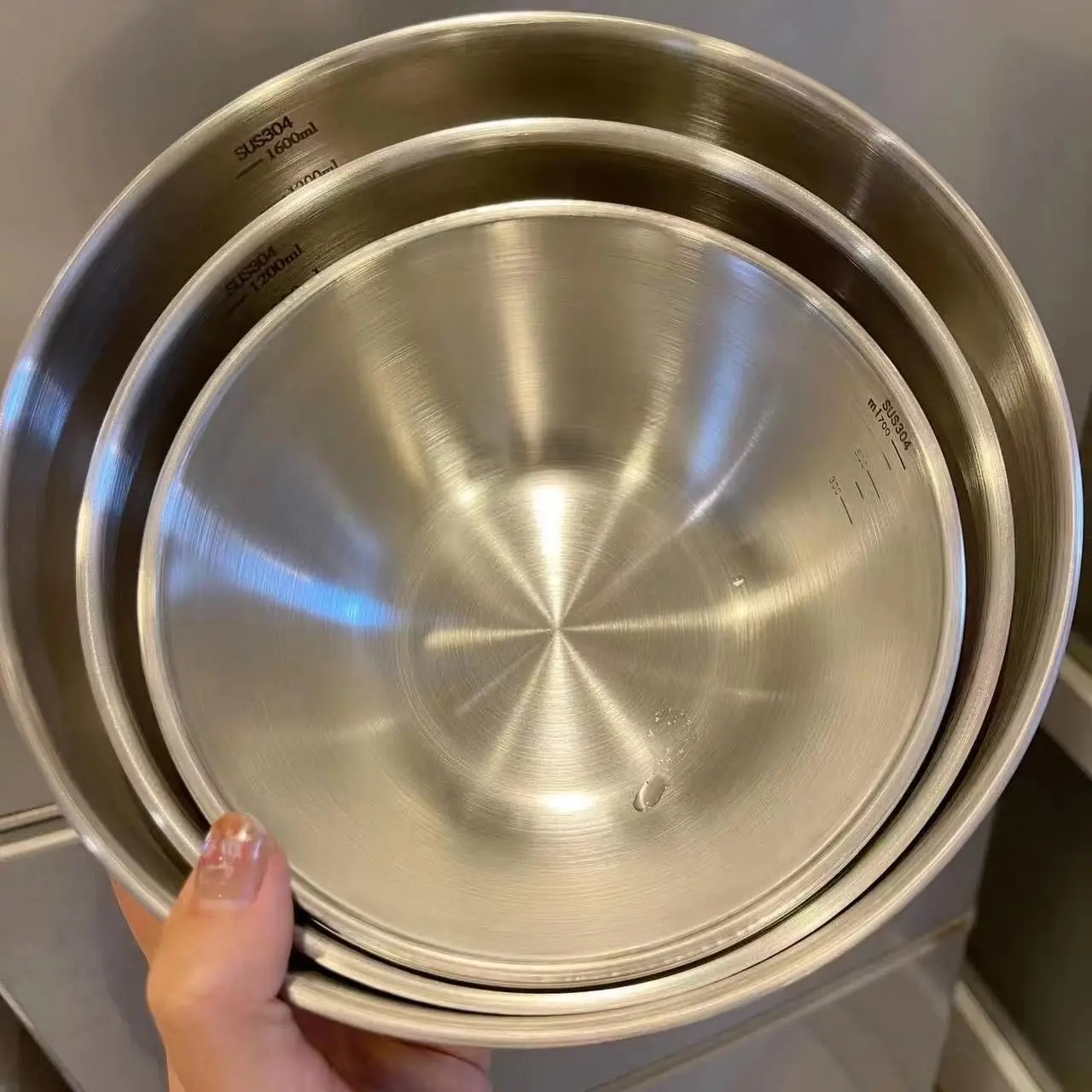1-3 Set Mangkuk Stainless Stee - Home Cooking Set ulasan dan harga
