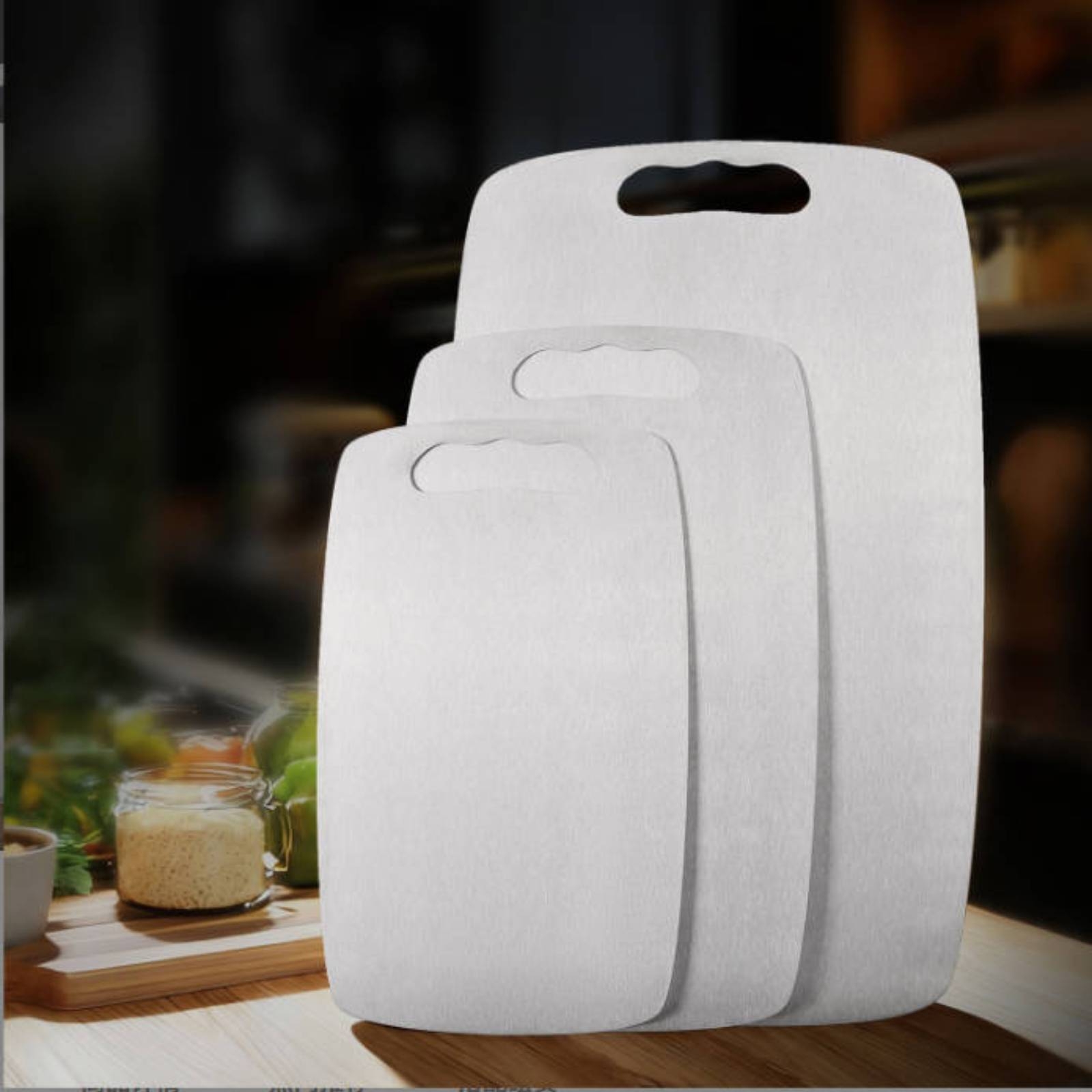 Papan Pemotong Stainless Steel - Home Cooking In ulasan dan harga