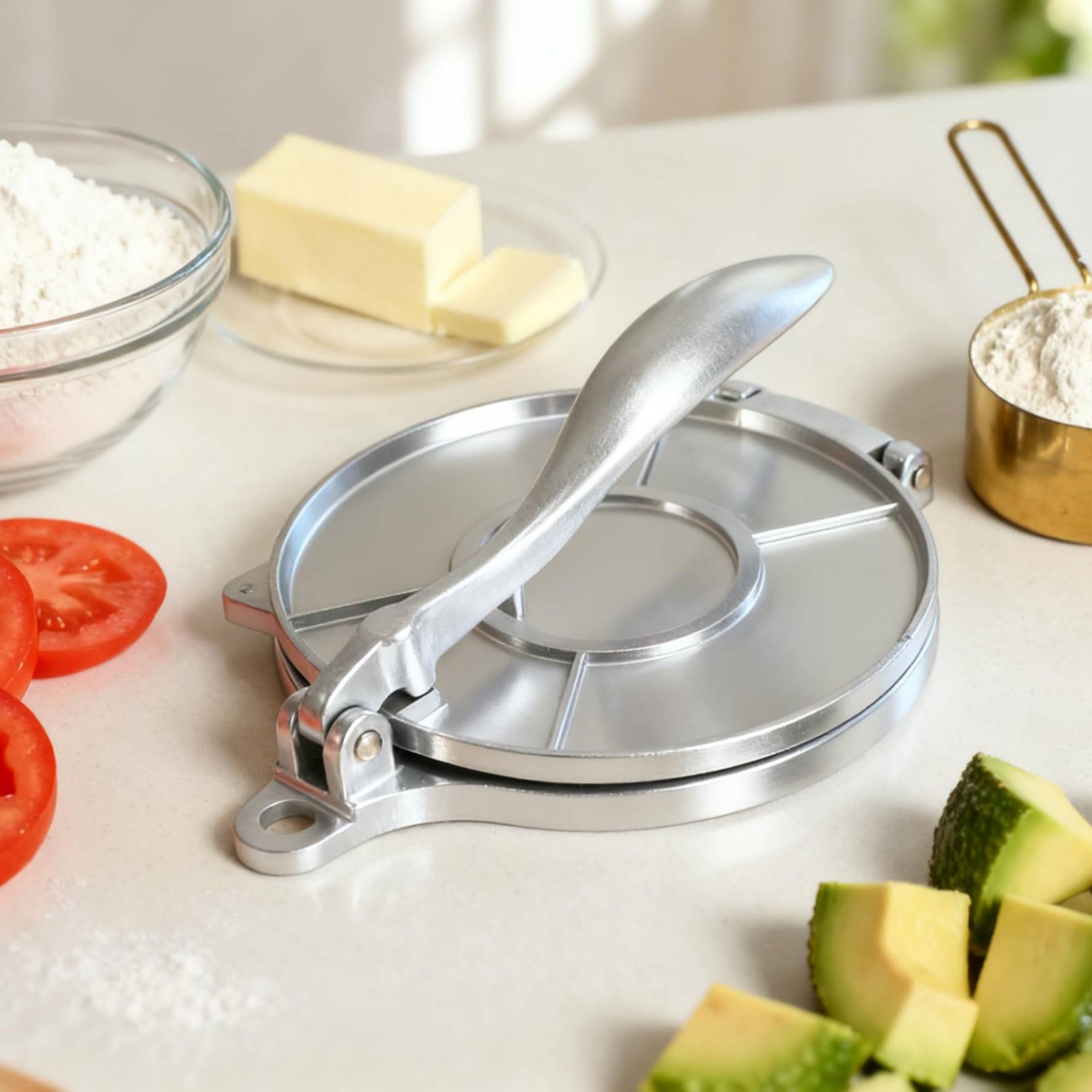 Alat Press Tortilla Aluminium, - Home Cooking Utensils ulasan dan harga