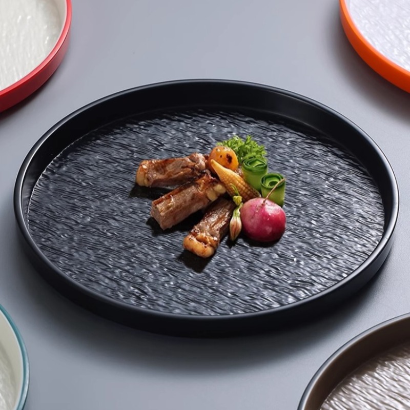 Piring Pasta Steak Melamin Bat - Home Cooking Steak ulasan dan harga