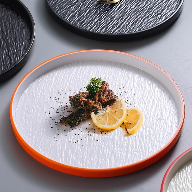 Piring Pasta Steak Melamin Bat - Home Cooking Steak ulasan dan harga