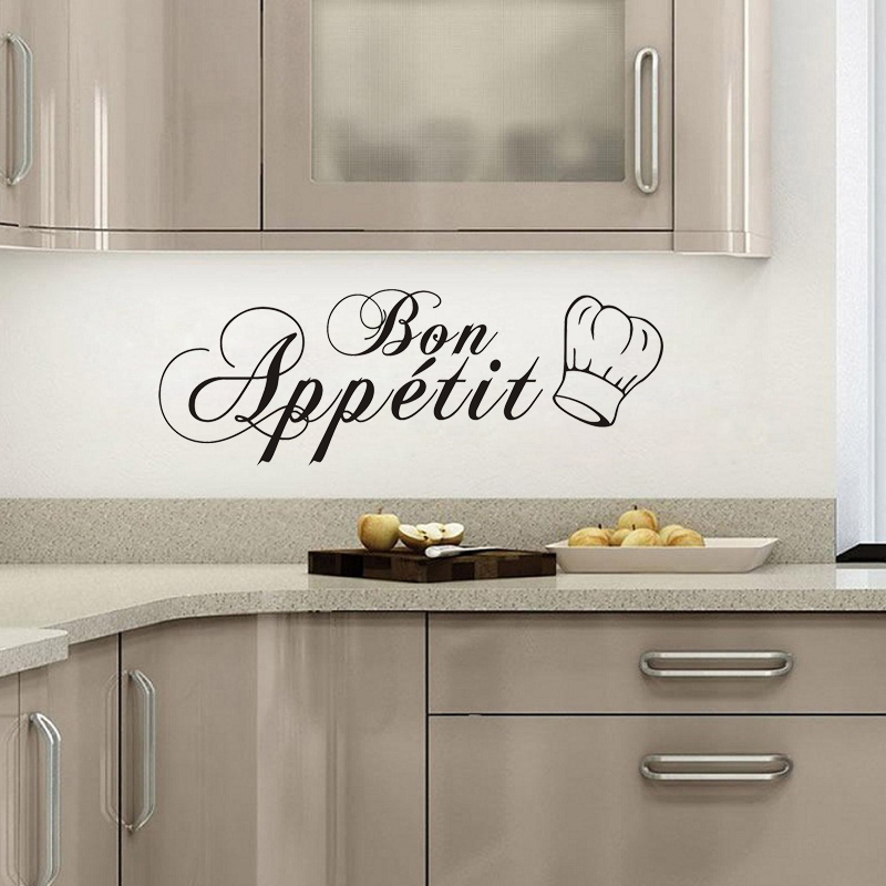 Stiker Dinding Bon Appétit yan - Home Cooking App ulasan dan harga