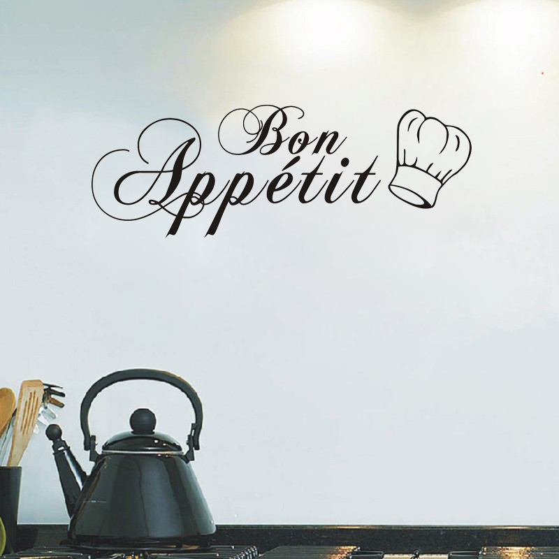 Stiker Dinding Bon Appétit yan - Home Cooking App ulasan dan harga